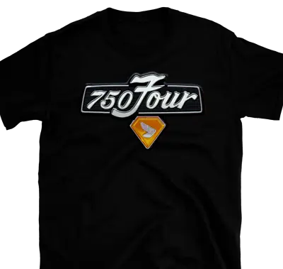 MOTORCYCLE T SHIRT  CB750 Four CLASSIC  Inspired By Honda Printed In USA • $19.95