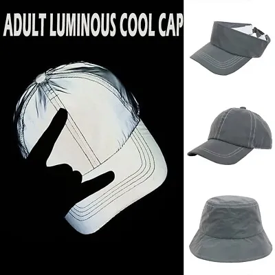 $16.61 • Buy Adult Fashion Luminous Reflective Baseball Cap Sun Hat Women Hats Fashion