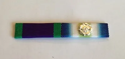 Falklands & Rosette GSM Northern Ireland Ribbon Bar Sew On Or Pin Atlantic  • £10