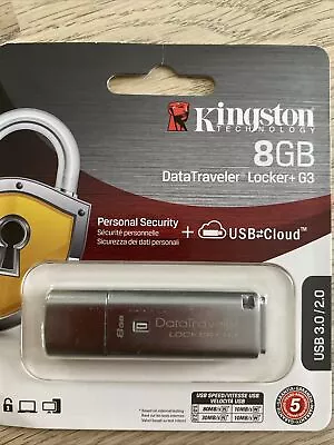 Kingston Technology 8GB Data Traveller Locker + G3 • £10