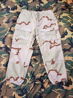 US Raid Modified Desert DCU BDU Trousers Large Crye • $37.34