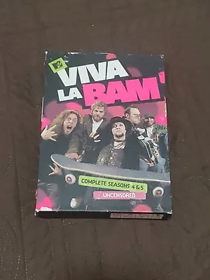 Viva La Bam: Complete Seasons 4 & 5 Uncensored Very Rare Oop MTV  • $64.99