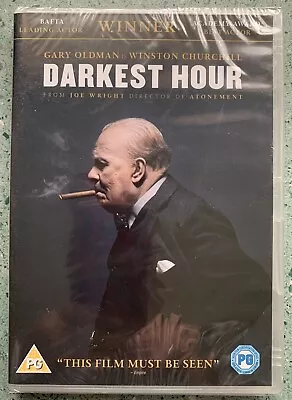 Darkest Hour (DVD 2018) Gary Oldman Cert PG R2 New Sealed 🆕🌹 • £1.40