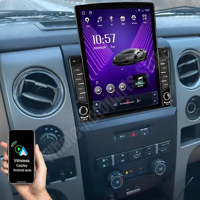 For Ford F150 2009-2014 9.7 Android 13 Carplay Car Stereo Radio GPS Navi WIFI BT • $184.80