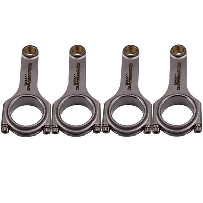 H-Beam Connecting Rods For Honda Acura H23 F22 2.2L 2.3L H23A F22B F22A1 141.5mm • $400