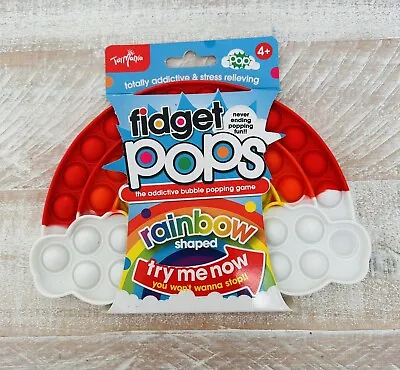 £2.59 • Buy Rainbow Fidget Pop It Toy Sensory Stress Relief Anxiety Autism Kids Game Popper