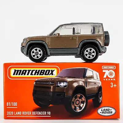 2023 Matchbox Power Grabs #81 2020 Land Rover Defender 90 GONDWANA STONE | FSC • $1.99