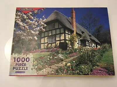 Chad Valley 1000 Piece Cottage Puzzle • £7.50