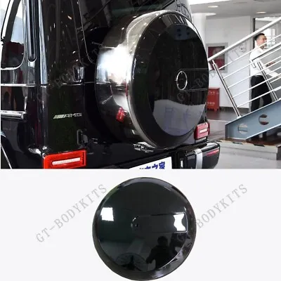 G500 G550 G55 G63 Glass Black Spare Wheel Tire Cover For Mercedes G Class 99-23 • $350