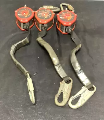 Lot Of 3 Miller Honeywell PFL-2/9FT Scorpion Personal Fall Limiter 310LB Max 31B • $150