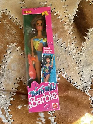 Vintage Barbie WET N WILD Teresa 1989 Mattel New In Box NRFB • $95