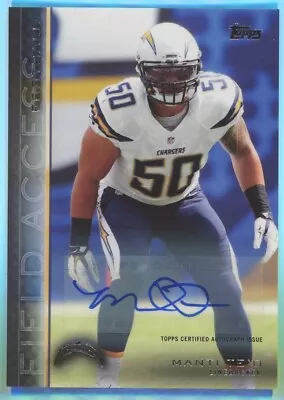 Manti Te'O 2015 Topps Field Access #181 AUTO - Very Nice! • $9.99