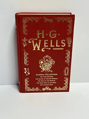 H.G. Wells Classic Collection Illustrated By Les Edwards New Deluxe Hardcover  • $29.99