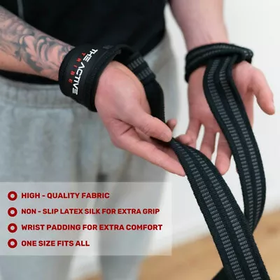 Wrist Support Soft Padded Weight Lifting Strap Gym Exercise Traning - LS • £5.99