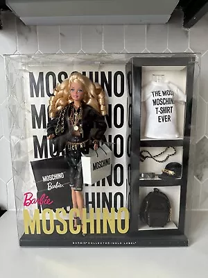 Moschino Barbie Doll - NRFB Caucasian VERY RARE Gold Label • $750