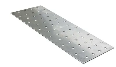 HEAVY DUTY Galvanised Steel Flat Mending Plate Bracket Repair Various Sizes • £97.98