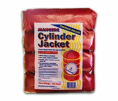 42 X 18 Hot Water Cylinder Jacket Tank Insulation Lagging Immersion Heater • £28.99