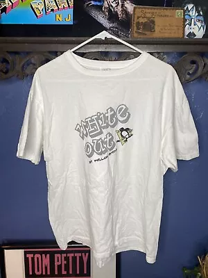 Pittsburgh Penguins White Out T Shirt Mellon Arena Mens XL White Anvil NHL • $10