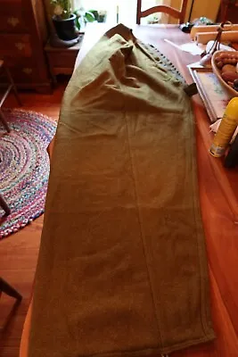 1944 Wool Sleeping Bag Military Army WW2 US Field Gear Vintage With Cover Case • $80