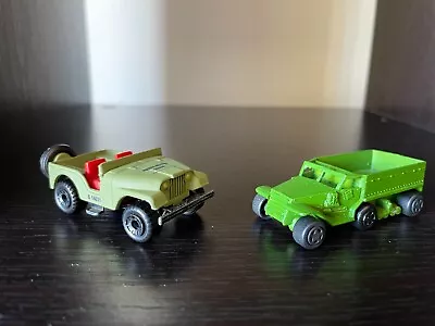 2 Lesney Matchbox Military Vehicles  49a M3 Personnel Carrier & 72 Standard Jeep • $0.99