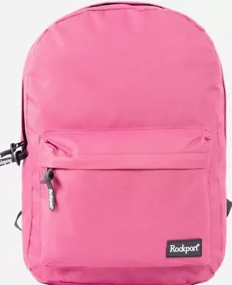 £9.99 • Buy ROCKPORT Zip Edge Backpack, Pink, 39cm X 28cm