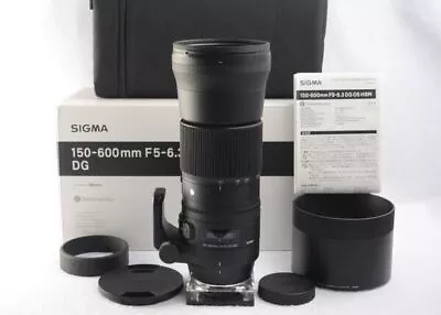 Sigma 150-600mm F/5-6.3 DG OS HSM Contemporary For Sigma SA Mount Exc+++ W/Box • $1520.76