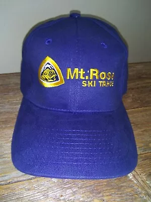 New Mt. Rose Ski Tahoe Trucker Hat Lake Tahoe Nevada Men's Vintage Skiing Cap • $11.29