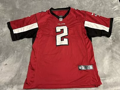 Matt Ryan #2 Atlanta Falcons Nike NFL Football Jersey Red On Field Size 52 • $34.99