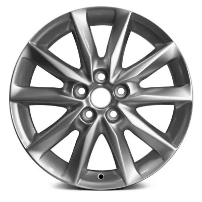 Wheel For 17-18 Mazda 3 18x7 Alloy 10 Spoke 5-114.3mm Painted Silver Offset 50mm • $310