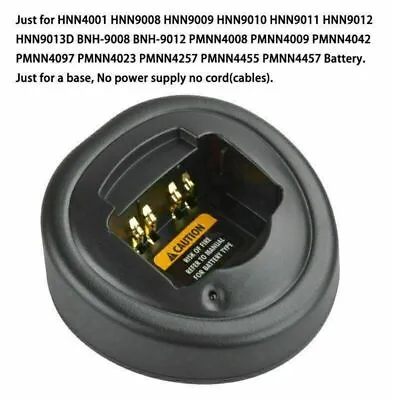 Ni-MH Rapid Charger Base Fits For HT750 HT1250 HT1550XLS GP340 EX500 PR860 Radio • $9.99