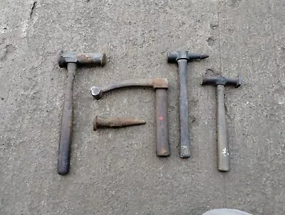 Lot Of 5 Vintage Auto Body Hammers Stiles Fairmount • $100