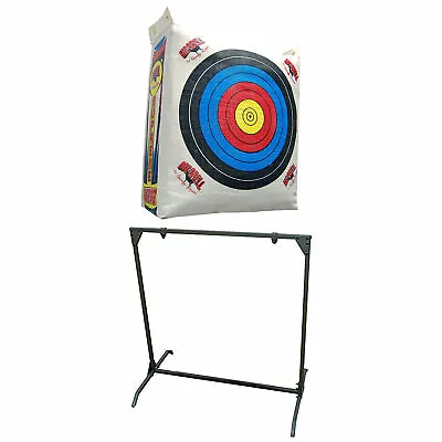 Morrell Targets Supreme Range Adult Archery Bag Target And HME 30 Inch Bag Stand • $186.99