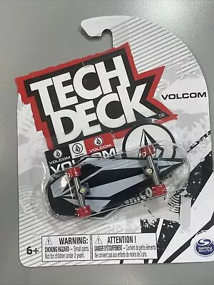 Volcom Tech Deck - Ultra Rare - 2024 Spin Master - Skate Finger Board RED Wheels • $12