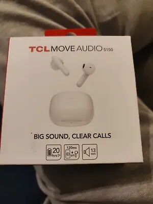 TCL Move Audio New Wireless Ear Buds Earphones Christmas Present Stocking Filler • £14.99