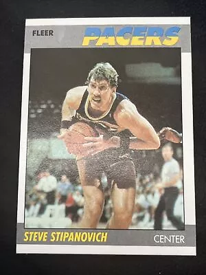 Steve Stipanovich 1987 Indiana Pacers 87-88 Fleer Basketball #103 Of 132 Mint • $1.25