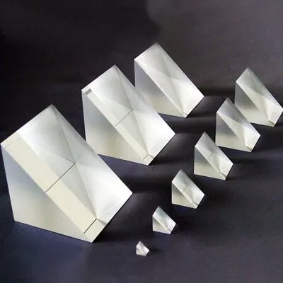 $3.51 • Buy Optical Measurement With Coating On Right Angle Triangular Prism Random Sample