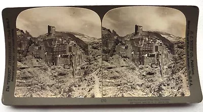 PALESTINE STEREO PHOTO MAR CONVENT SABA Stereoscopy PERFECT S564 • $16.05