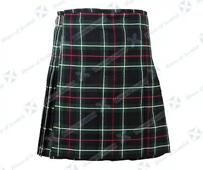 Men's Scottish Traditional Highland Mackenzie Tartan Kilts 8 Yards 16 Oz • £30.99