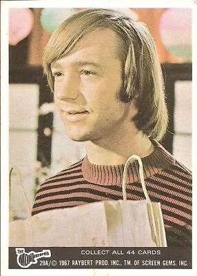 1967 Raybert The Monkees Trading Card #29A Peter Tork - Very Good Condition • $2.49