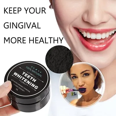 $10.75 • Buy 30g Teeth Whitening Oral Care Charcoal Powder Natural Activated Teeth Whitener