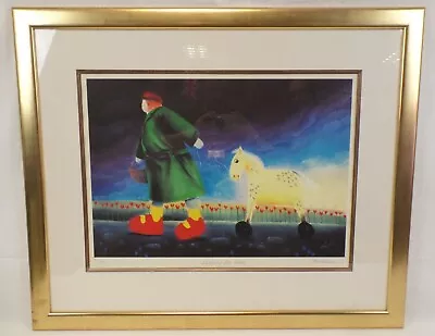 £422.47 • Buy Mackenzie Thorpe Limited Edition Print  Walking The Horse  Signed Number I 8/170