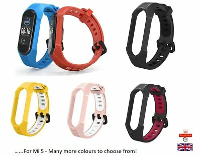 For Xiaomi Mi Band 7/6/5/ Amazfit Band 5 Replacement Silicone Watch Band Strap  • £9.99