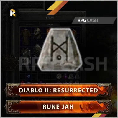 Jah Rune - Diablo 2 Resurrected D2r Diablo 2 • $86.99