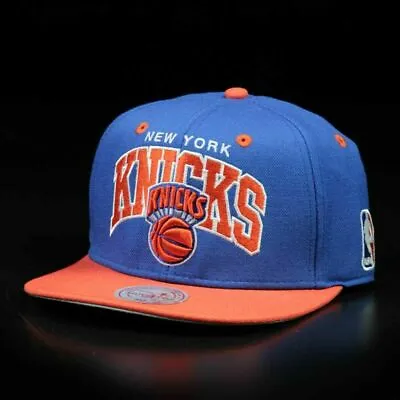 NEW YORK KNICKS BLUE ARCH NBA SNAPBACK Bnwt Hat Baseball Cap 100% Authentic • £14.99