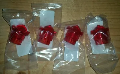 4 New Red Indicator Light Lens For Military Vehicles P/N 7358672 6210005480504  • $26.95