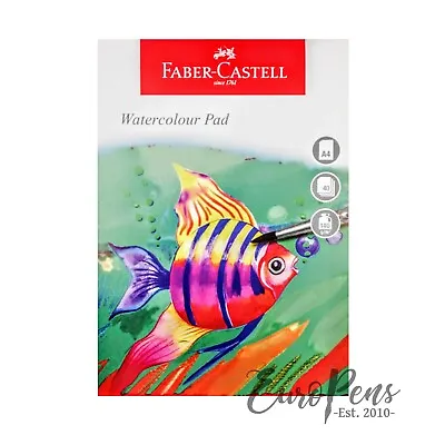 Faber Castell A4 Pad For Watercolour 40 SHEETS 140 Gram Suitable For Children • £7.49