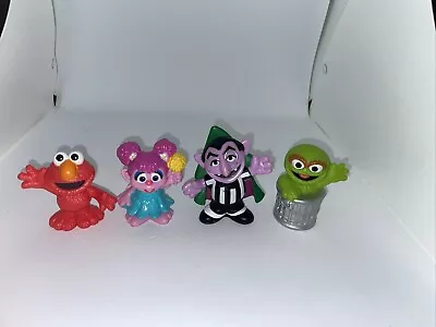 Oscar - Abby - Count & Elmo Sesame Street Hasbro Workshop 2.5  Plastic Figures • $9.50