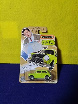 Matchbox Mini Cooper W/RR S Mr. Bean Long Live The Bean • $20