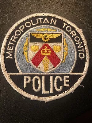 Metropolitan Toronto Police Department Patch - Canada  • $3.30