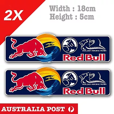 Holden Racing Team Red Bull New Logo Laptop  Car  Vinyl  Sticker  • $7.50